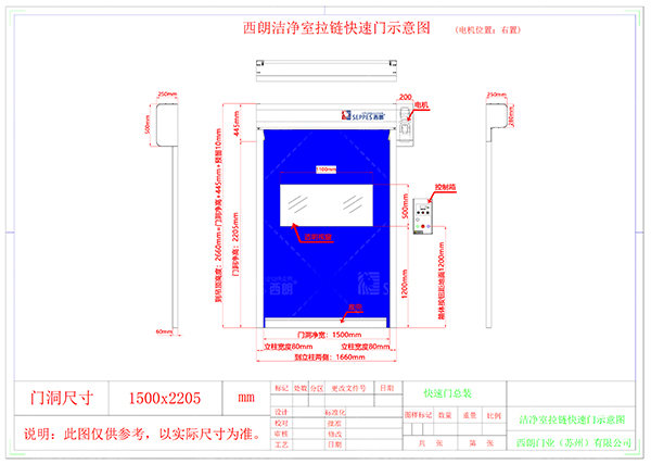 拉鏈快速門解決方案